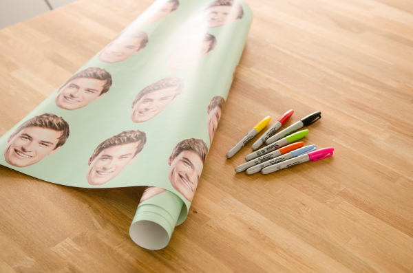 DIY Custom Wrapping Paper #zazzle