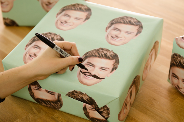 DIY Custom Wrapping Paper #zazzle