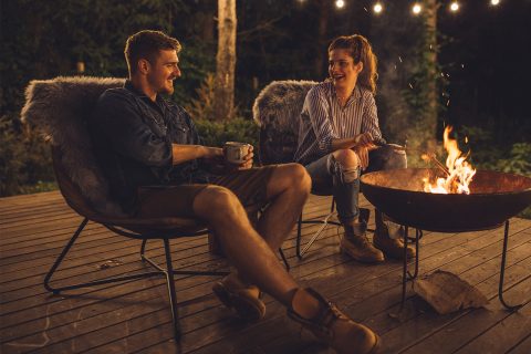 The differences between camping and glamping