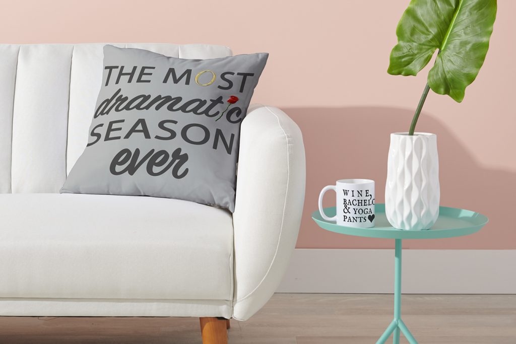 Decorate your living room to prepare for the bachelor bachelorette finale!