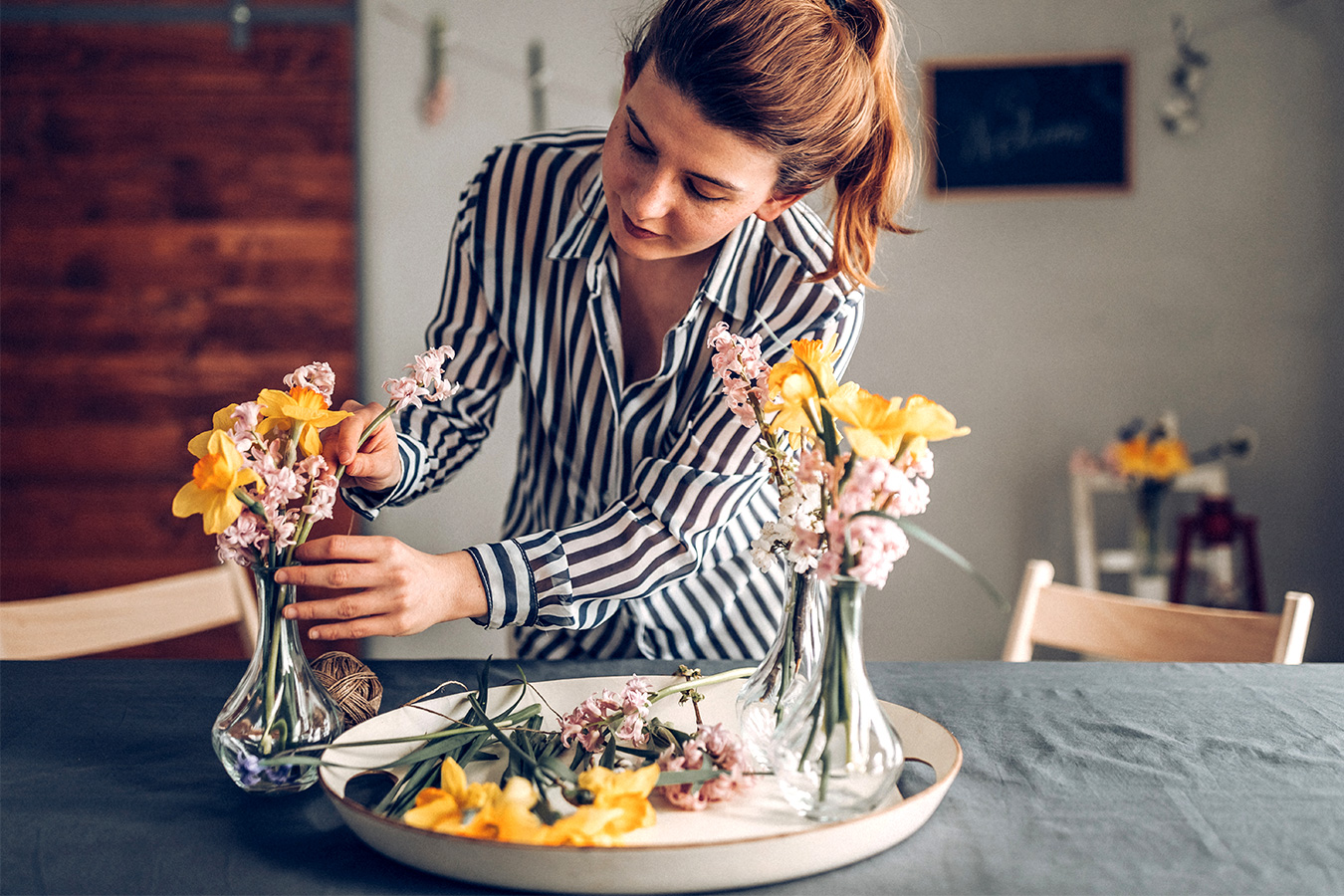 How to make grocery store flowers look like they came from a florist