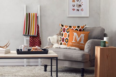 Selection of fall decor