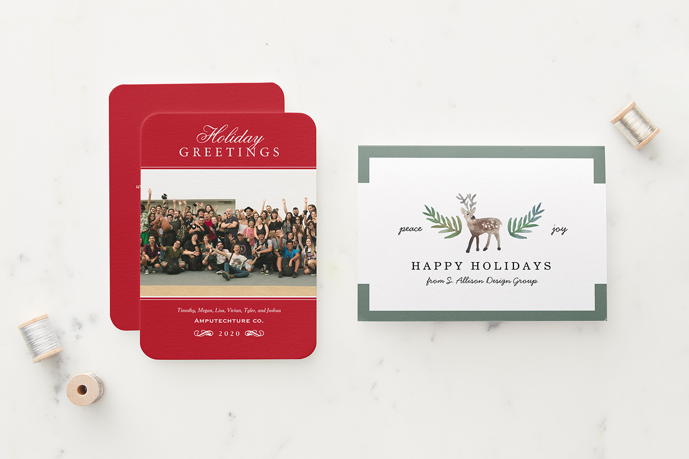 How to design a corporate holiday card
