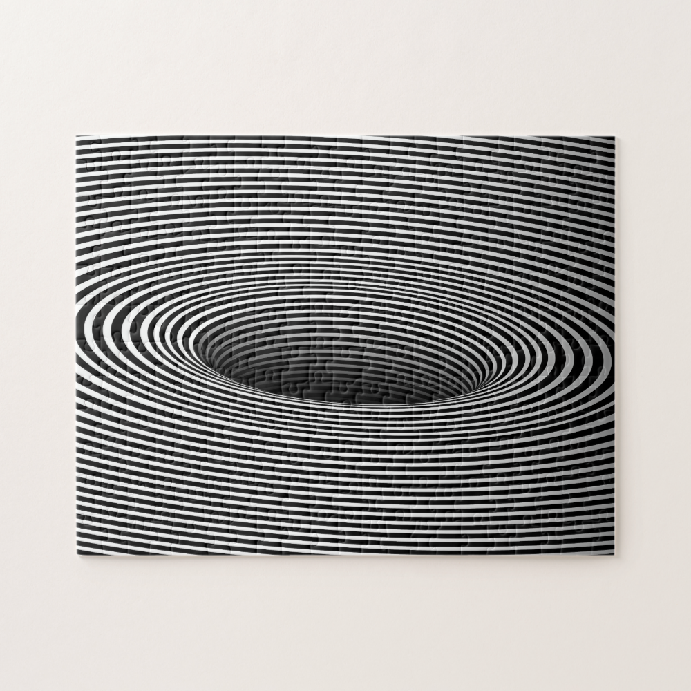Black Hole | Optical Illusion Jigsaw Puzzle