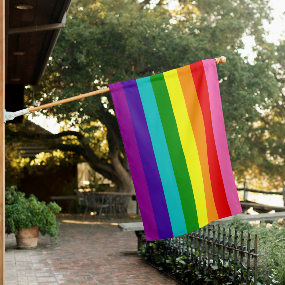 Gilbert Baker Original Rainbow Flag Gay Pride