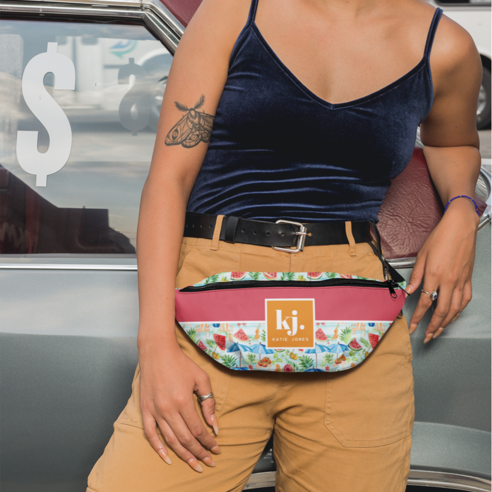Fun Summer Stylish Monogram Fanny Pack