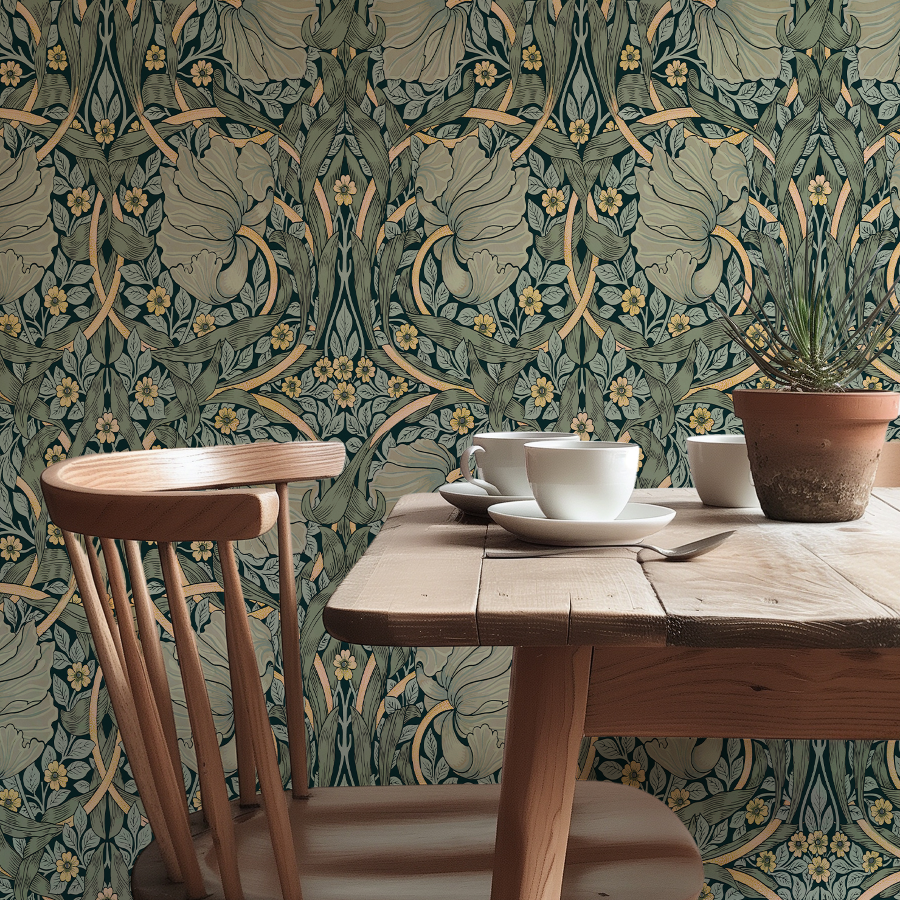 Table Chair Wallpaper