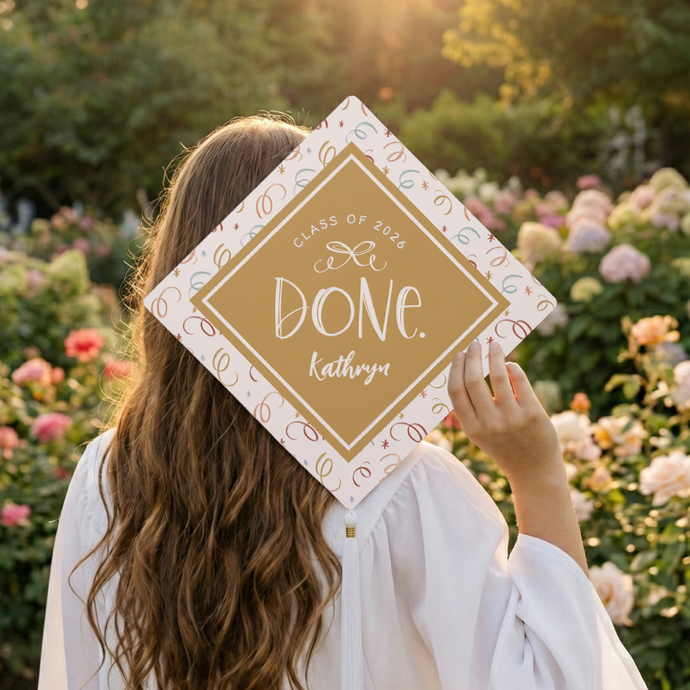 Graduate with cap 2026