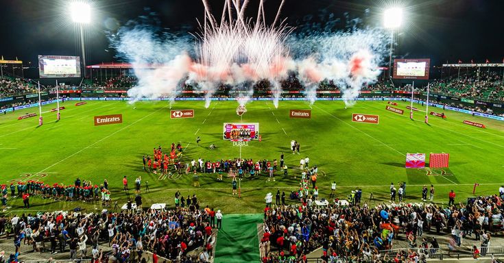 The Emirates Dubai 7s held at The Sevens Stadium in Dubai, United Arab Emirates.