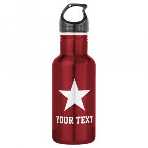 $21.95 per water bottle Personalized star logo sports water bottle gift
